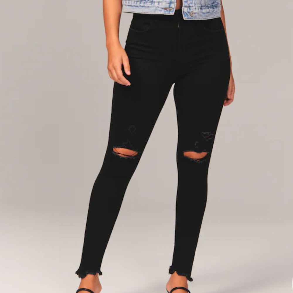 Curve Love High Rise Super Skinny Ankle Jeans